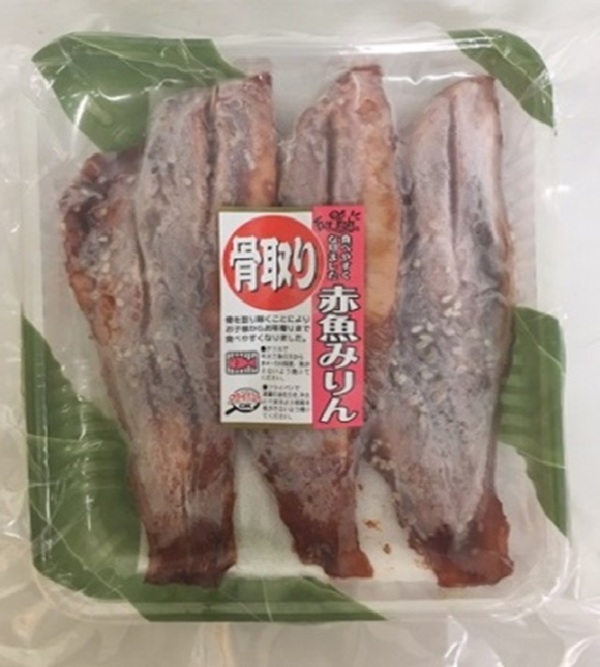 冷凍干物骨取り赤魚みりん干し