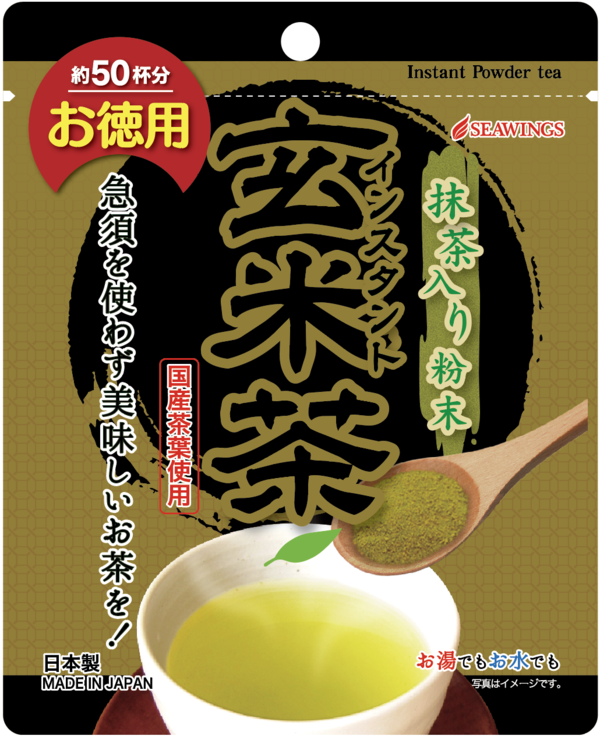 お徳用インスタント抹茶入り玄米茶30g