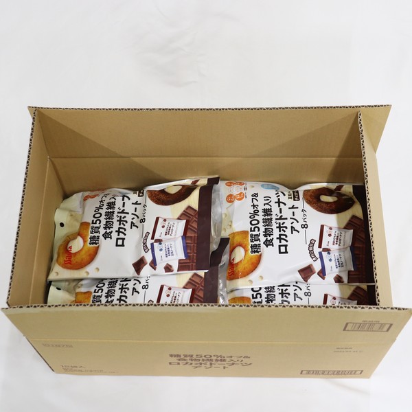 糖質50％オフ＆食物繊維入りロカボドーナツアソート